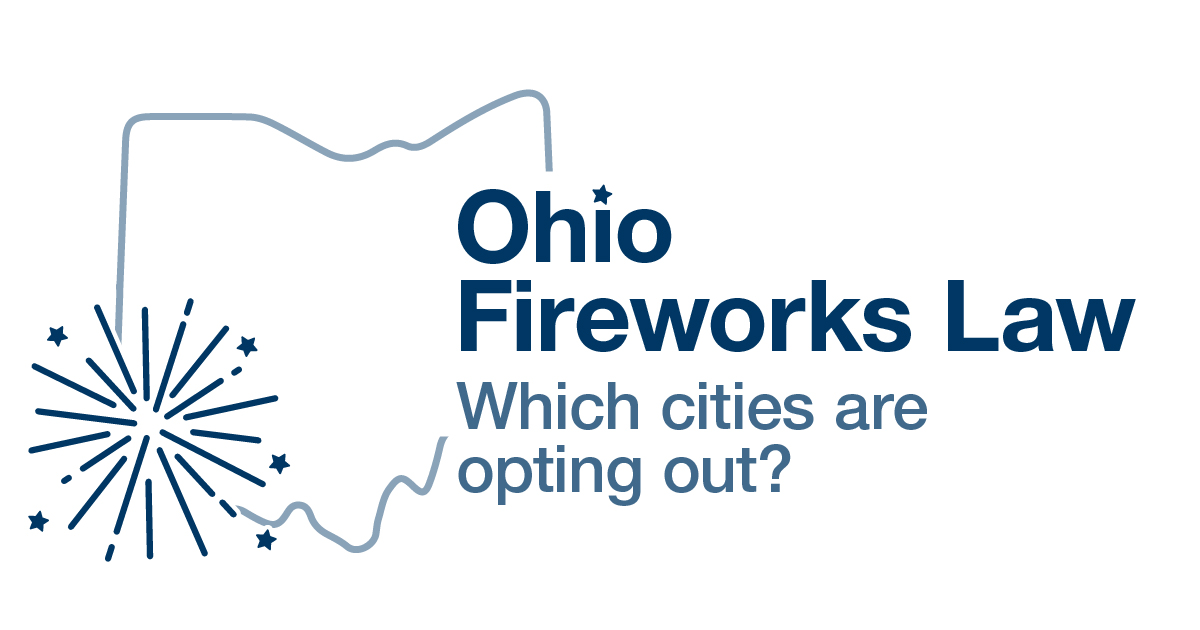 What Cities are Opting Out of the New Fireworks Law in Ohio?
